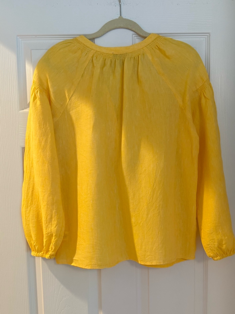 Talbots Linen Blouse - Picture 2 of 5